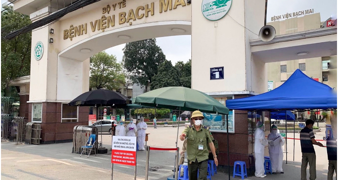 Bệnh nhân 162 mắc Covid-19 trước khi vào BV Bạch Mai