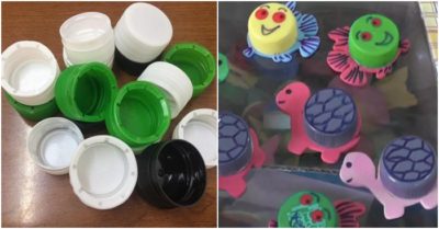 Cách giúp trẻ nhớ mặt chữ trong thời gian dài nghỉ học do virus corona bằng nắp chai nhựa