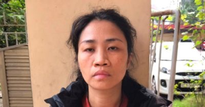 Từ chối đo thân nhiệt, tát trung úy công an, người phụ nữ bị truy tố