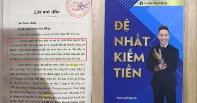 Huấn ‘Hoa Hồng’ viết gì trong lời mở đầu sách dạy kiếm tiền?