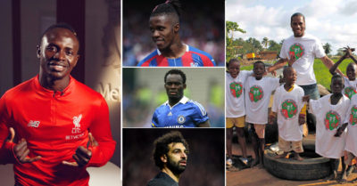 Những viên”kim cương đen” nổi tiếng nhân ái trong làng túc cầu