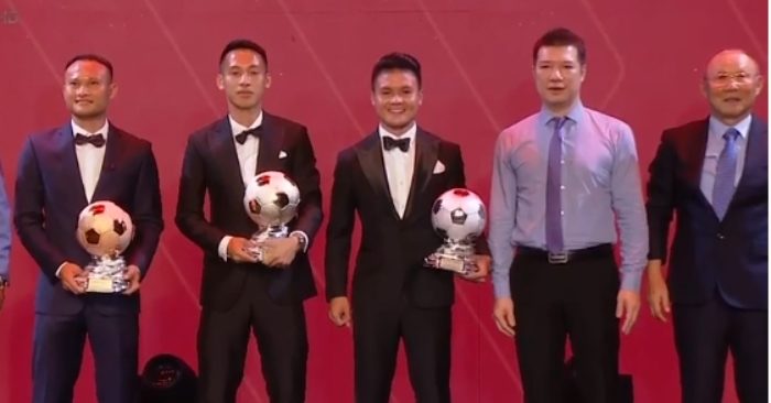 Hùng Dũng, Quang Hải nói gì trong đêm trao giải Quả bóng vàng?