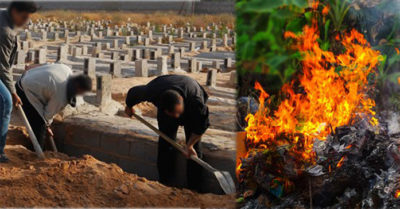 Đào mộ mẹ vợ lên đốt vì con rể vay 300 triệu không đóng tiền lãi