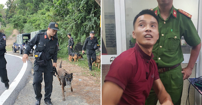 Phạm nhân Triệu Quân Sự đã bị bắt tại một quán internet ở thành phố Tam Kỳ, tỉnh Quảng Nam.