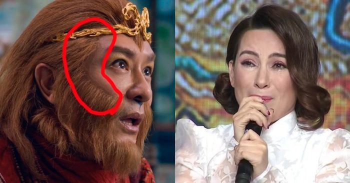 Tôn Ngộ Không lộ keo dán lông trong phim