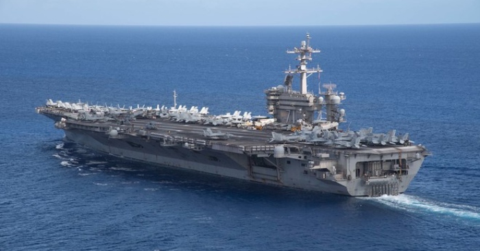 Nhóm tác chiến hải quân Mỹ tiến vào Biển Đông