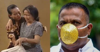 NSƯT Hoàng Yến qua đời; người đàn ông đeo khẩu trang bằng vàng