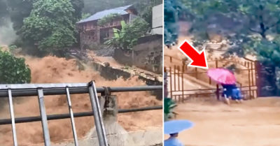 Video: Lũ cuồn cuộn đổ về Hà Giang, cảnh tượng chưa từng thấy