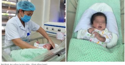Hà Nội: Bé trai bị bỏ ở tuần thai thứ 31 sống lại kỳ diệu
