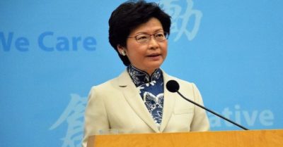 Bà Carrie Lam phủ nhận 12 người bị Trung Quốc bắt là ‘nhà hoạt động dân chủ bị đàn áp’