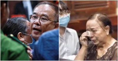 Ông Nguyễn Thành Tài khóc nghẹn xin lỗi mẹ trước phiên toà