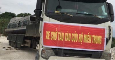 Thương người Miền Trung, gia đình chuyển tàu khách từ Yên Bái vào hỗ trợ