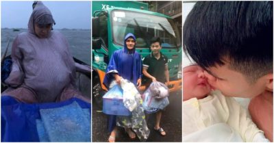 ‘Tôi sẽ đến tận nhà cảm ơn anh’ – Người chồng cảm kích bác tài tốt bụng cho vợ quá giang đến viện sinh con ngày lũ