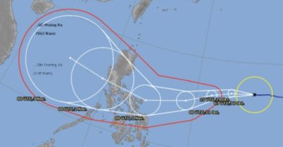 Bão số 10 – Goni đổ bộ vào Biển Đông với sức gió giật cấp 12 đến cấp 14