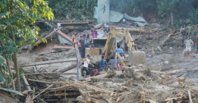 Chùm ảnh: Hiện trường tan hoang ở vùng lở đất Trà Leng – Phước Sơn