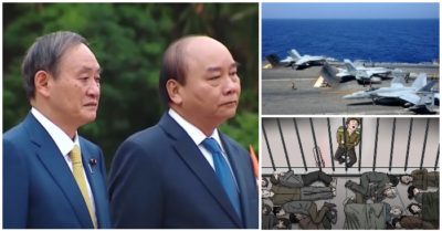 Thế giới cuối ngày 19/10: Việt Nam – Nhật Bản hợp tác về Biển Đông; Nghị sỹ Mỹ nói Trung Quốc không đáng tin