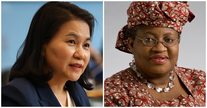 Bà Yoo Myung-hee của Hàn Quốc hoặc bà Ngozi Okonjo-Iweala (công dân Mỹ - Nigeria) sẽ trợ thành nữ giám đốc WTO đầu tiên trên thế giới (ảnh: Wikimedia Commons).