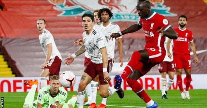 Sadio Mane dương tính COVID-19