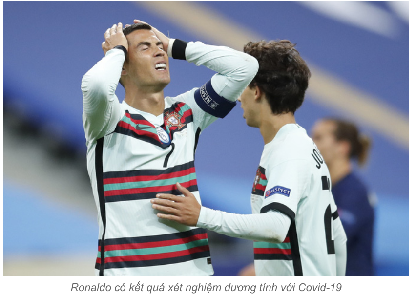 Ronaldo mắc Covid-19