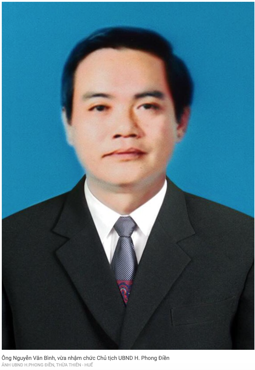 Ông Nguyễn Văn Bình - Chủ tịch UBND huyện Phong Điền.