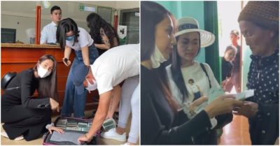 Thủy Tiên trở lại miền Trung cứu trợ trước lúc bão số 9 ập vào