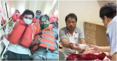 “48 giờ bám khúc tre, đuối quá cứ thả tay dần rồi chìm” 3 thuyền viên được cứu kể lại