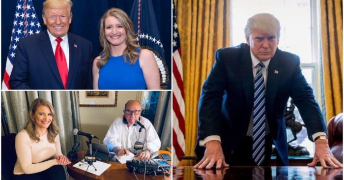 Các luật sư của Tổng thống Trump tuyên bố không từ bỏ vụ kiện gian lận bầu cử ở bang Pennsylvania (ảnh: Twitter của nữ luật sư Jenna Ellis).