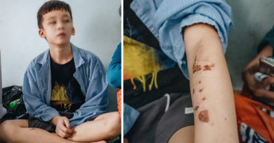 Người thân xót xa khi gặp lại cậu bé 15 tuổi từng là nhân viên quán bánh xèo, hy vọng cháu sớm về quê tiếp tục việc học