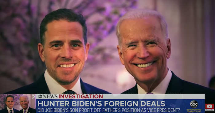 Đài truyền hình ABC đưa tin về vụ điều tra các giao dịch nước ngoài của Hunter Biden, con trai Joe Biden