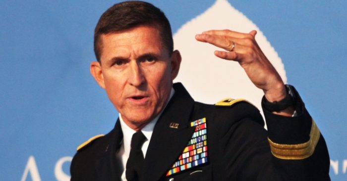 Cựu Cố vấn An ninh Quốc gia, Tướng Michael Flynn ủng hộ dùng thiết quân luật để giám sát bầu cử lại tổng thống Mỹ (ảnh: Bộ Quốc phòng Mỹ). 