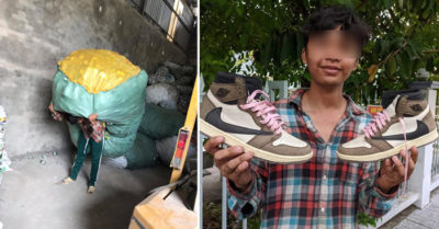 Chàng trai trẻ gây tranh cãi khi dùng tiền bốc vác 2 năm để mua giày hiệu giá 28 triệu đồng