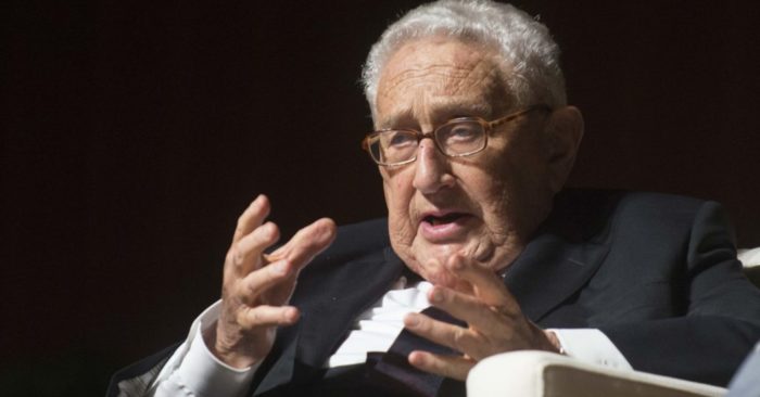 Henry Kissinger tại Thư viện LBJ năm 2016. Ảnh: Wikimedia Commons.