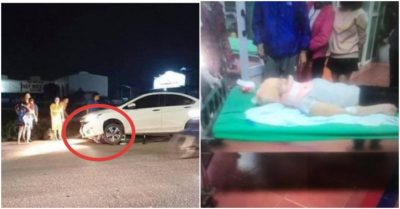 Hai cô gái bị 2 ôtô va trúng rồi kéo lê hàng trăm mét, tài xế lái xe chạy bỏ mặc nạn nhân