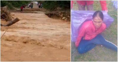 Nam thanh niên cứu 3 phụ nữ bị lũ cuốn trôi khi đi nhận hàng cứu trợ