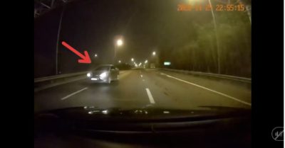 Video: Ôtô hiên ngang đi ngược chiều trên cao tốc giữa đêm khuya