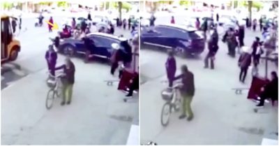 Video: Giáo viên lái ôtô tông hàng loạt học sinh đứng trước cổng trường, 2 em thương vong