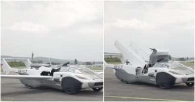 Video: Chiêm ngưỡng khoảnh khắc ôtô ‘biến thành máy bay’ chỉ trong 3 phút