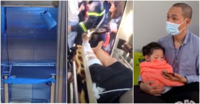 Hà Nội: Thang máy chung cư rơi tự do làm nhiều người bị thương