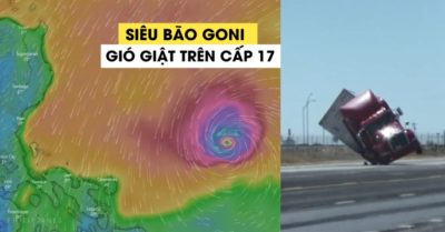 Sức mạnh hủy diệt của siêu bão Goni: “Thổi đổ xe container, vò nát các mái nhà lợp tôn, lợp ngói’