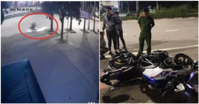 CLIP: Môtô BMW chạy tốc độ cao tông xe máy văng gần 100 m, 3 người thương vong