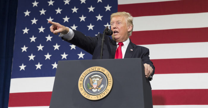 Tổng thống Mỹ Donald Trump