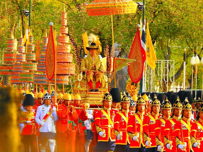 Vua Thái Lan Maha Vajiralongkorn đăng quang ngày 5/5/2019 (ảnh: Wikimedia Commons).