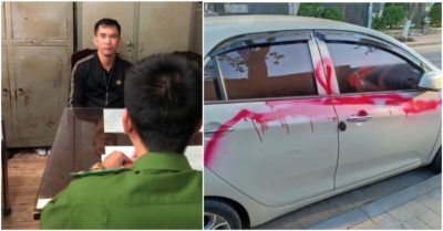 3 bảo vệ xịt sơn hàng loạt ôtô vì chủ phương tiện không gửi vào hầm chung cư