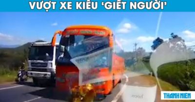 Video: Xe Phương Trang vượt ẩu, coi thường tính mạng hàng chục người
