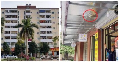 Bé trai 3 tuổi hoàn toàn lành lặn sau khi rơi từ tầng 8 chung cư