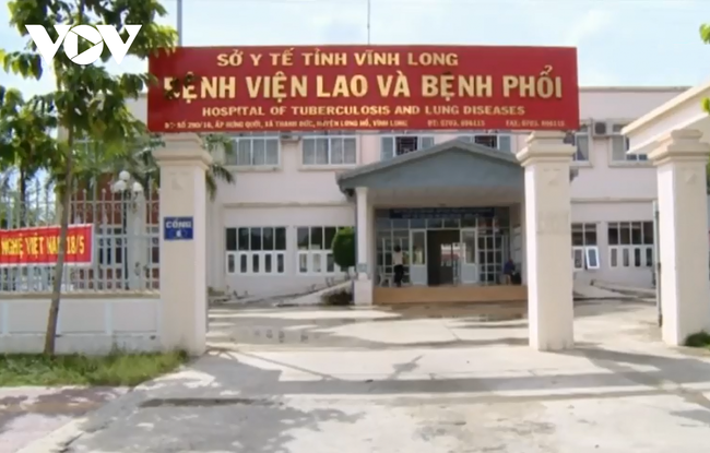 Bệnh viện Lao và bệnh phổi tỉnh Vĩnh Long nơi bệnh nhân 1.440 đang điều trị – Ảnh dẫn nguồn báo VOV.
