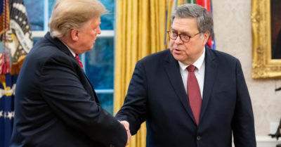 Tổng thống Trump tuyên bố Bộ trưởng Tư pháp Bill Barr từ chức
