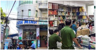 Hàng trăm cảnh sát bao vây, khám xét nhiều nhà thuốc lớn ở Đồng Nai