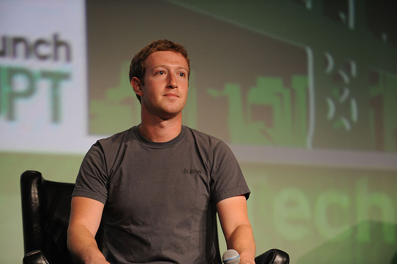 Nhà sáng lập và chủ sở hữu Facebook, ông mark zuckerberg