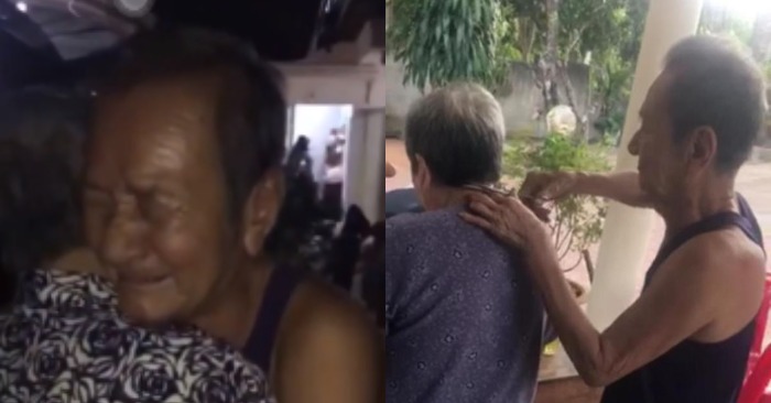 Cụ ông 78 tuổi ‘khóc oà’ đón vợ trở về từ cơn bạo bệnh